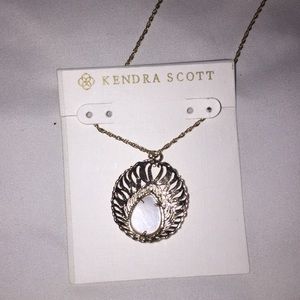 Kendra Scott Necklace. Good and white.